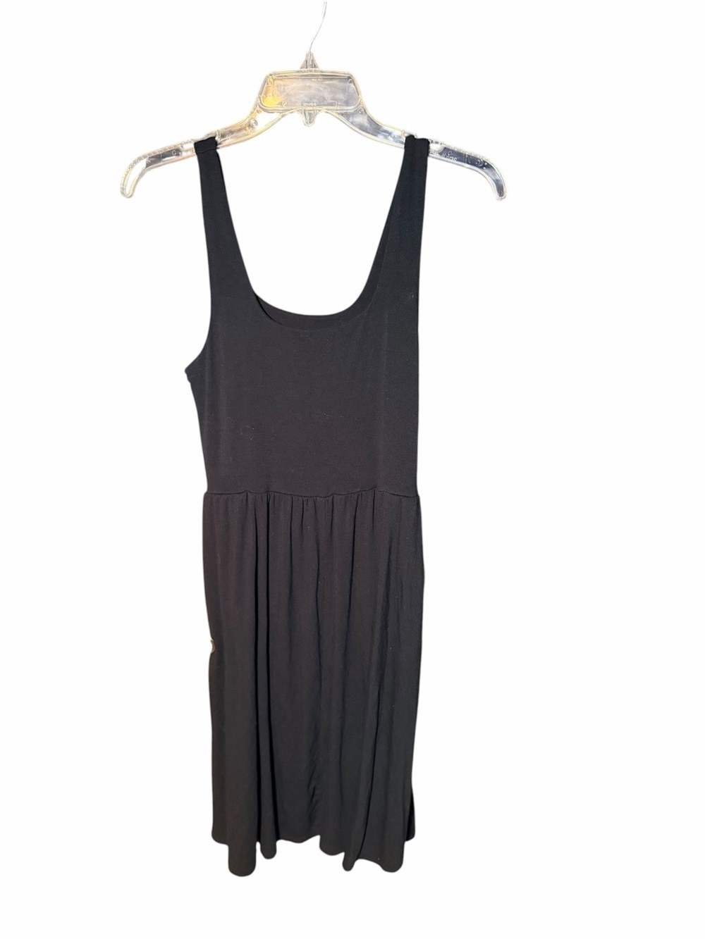 a new day Black Sleeveless Midi Dress
